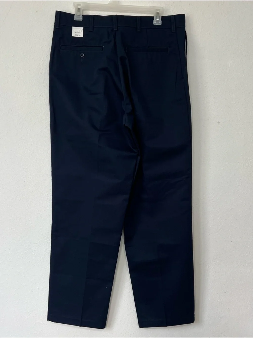 Set of 3 Pants MP20 Men Classic Blue Chinos Pants Size 34” x 32” Casual or Work - Picture 4 of 15